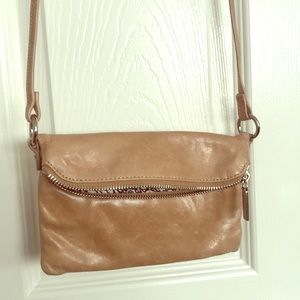 HOBO brand Leather Purse Bag long strap